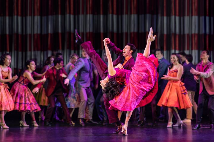 Scène de la comédie musicale "West Side Story". (JOHAN PERSSON)