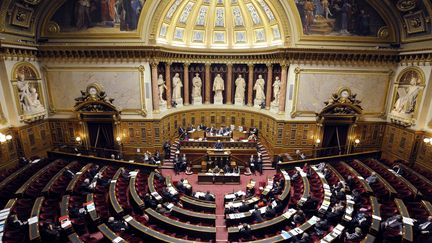 Le S&eacute;nat, &agrave; Paris, le 23 janvier 2012. (ERIC FEFERBERG / AFP)