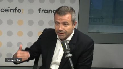 Thierry Thuillier, directeur de l'info de TF1. (FRANCEINFO / RADIOFRANCE)