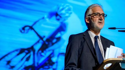 Brian Cookson, Président de l'UCI (FABRICE COFFRINI / AFP)