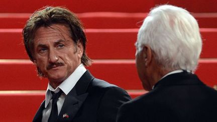 Sean Penn le 18 mai 2012 au festival de Cannes
 (Anne-Christine Poujoulat / AFP)