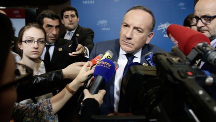 &nbsp; (Pierre Gattaz affirme que son entreprise ne fait pas d'optimisation fiscale. © Vincent Isore/IP3 press)