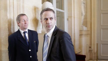 Le d&eacute;put&eacute; PS Laurent Baumel, le 13 mars 2013, &agrave; l'Assembl&eacute;e nationale, &agrave; Paris. (MAXPPP)