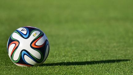 Le "Brazuca", ballon du Mondial 2014 (RODRIGO BUENDIA / AFP)