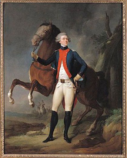 Marie-Joseph-Yves-Gilbert du Motier, marquis de La Fayette par Louis-Léopold Boilly (1788). 
 (Château de Versailles, Dist. RMN / Christophe Fouin)