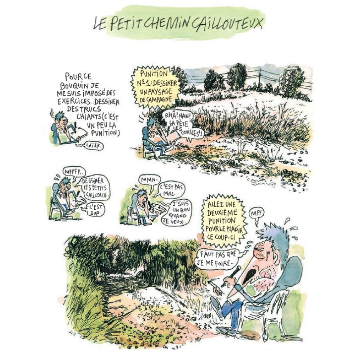 "Le petit chemin caillouteux", Salch (page 15)
 (Salch)