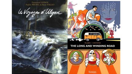 La sélection de Jean-Christophe Ogier sur le thème d'Ulysee et des voyages au long cours. (Emmanuel Lepage, éditions Daniel Maghen / Ruben Pellejero, Kennes éditions)