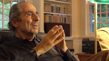 Philip Roth, dans le documentaire que lui consacre François Busnel sur France 5
 (Rosebud Productions)