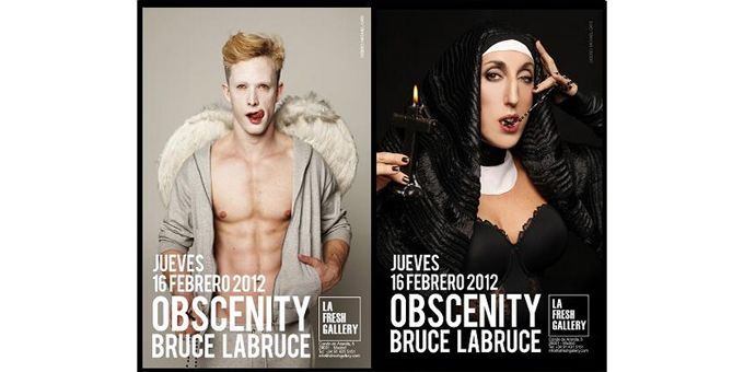 &quot;Obscenity&quot;, l&#039;exposition controversée de Bruce LaBruce à Madrid.
 (Droits réservés)