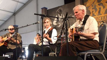 Doc Watson, mai 2009, à La nouvelle Orléans
 (Varley. SIPA)