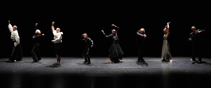 Le spectacle "Birthday party" chorégraphié par Angelin Preljocaj au Théâtre national de la danse de Chaillot. (Christophe Bernard - TTS PICTURES)