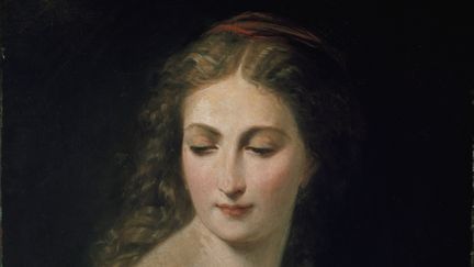 L'impératrice Eugénie,&nbsp;Peinture de Franz Xaver Winterhalter (1805-1873). (LEEMAGE)