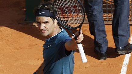 Roger Federer quitte le court (VALERY HACHE / AFP)