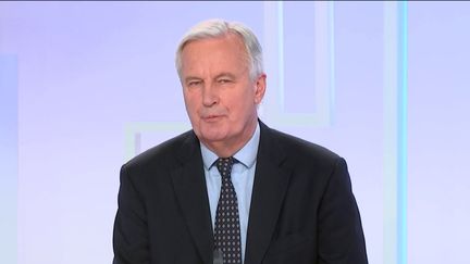 Michel Barnier, négociateur en chef de l'Union Européenne pour les relations avec le Royaume-Uni était l'invité du "8h30 franceinfo", mardi 29 décembre 2020. (FRANCEINFO / RADIOFRANCE)