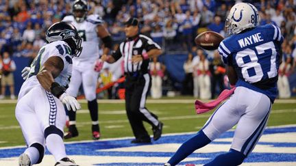 Les Colts inscrivent un touchdown grâce à Wayne