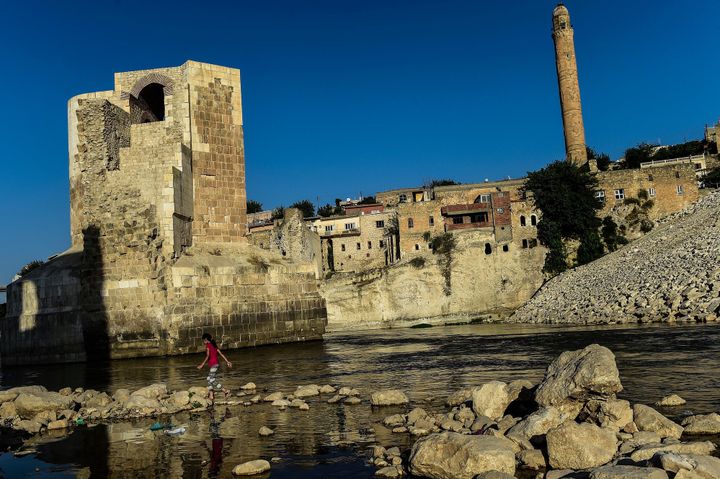 La citadelle de Hasankeyf en Turquie, 2018
 (Yasin AKGUL / AFP)