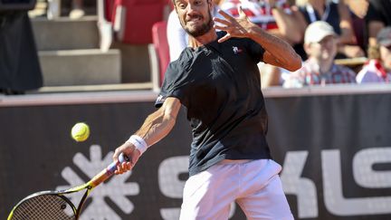 Le Français Richard Gasquet s'est qualifié pour la finale du tournoi de Bastad. (ADAM IHSE / TT NEWS AGENCY)