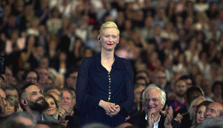 Tilda Swinton ovationnée
 (Jean-François Lixon)