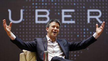 Travis Kalanick, le 19 janvier 2016 à Bombay (Inde).&nbsp; (DANISH SIDDIQUI / REUTERS)