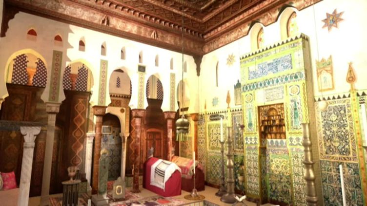 La mosquée de la maison de Pierre Loti à Rochefort, actuellement en travaux. (France 3 Poitou-Charentes)