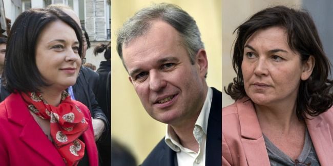 Sylvia Pinel, François De Rugy et Annick Girardin (AFP)