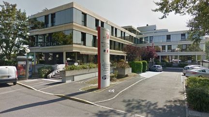 Le b&acirc;timent de la Ddass de Cergy-Pontoise (Val-d'Oise) qui a &eacute;t&eacute; boucl&eacute; apr&egrave;s des suspicions, lev&eacute;es, de cas d'Ebola, jeudi 9 octobre 2014. (GOOGLE STREET VIEW)