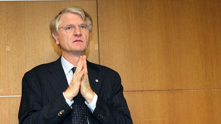 Baudouin Prot, pr&eacute;sident du groupe BNP Paribas, le 8 novembre 2007 &agrave; Paris.&nbsp; (MEIGNEUX / SIPA)