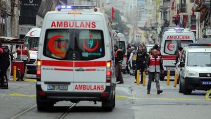 Après l'attentat dans le centre d'Istanbul le 19 mars 2016 (REUTERS - Kemal Aslan)