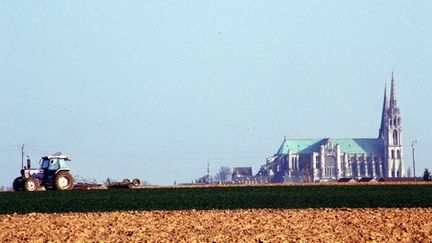 La cathédrale de Chartres (photo hors livre) 
 (RASMUSSEN SOREN/SIPA)