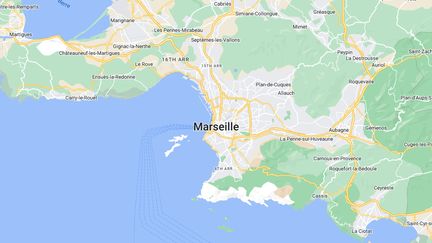 Marseille, Bouches-du-Rhône.&nbsp; (GOOGLE MAPS)