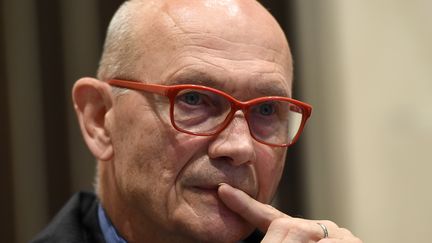 L'ancien directeur général de l'OMC&nbsp;Pascal Lamy, le 5 janvier 2018. (ISHARA S. KODIKARA / AFP)