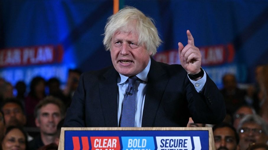 L'ancien Premier ministre britannique Boris Johnson a envisagé 