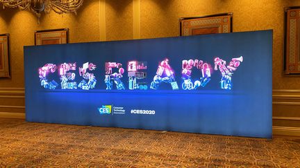 Le CES (Consumer Electronic Show)&nbsp;de Las Vegas (Nevada) se tient du mardi 7 au samedi 11 janvier 2020. (JEROME COLOMBAIN / RADIO FRANCE)