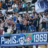 Le public de Charléty lors d'un match à domicile du Paris FC en Ligue 2, le 6 août 2022. (J.E.E / SIPA)