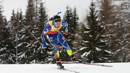 Martin Fourcade entre un peu plus dans l'histoire du biathlon avec un 44e succès en Coupe du monde (ALEXANDER VILF / RIA NOVOSTI)