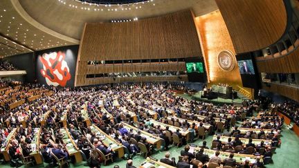 L'Assemblée générale de l'ONU (ici en septembre 2017) vote sur la décision américaine concernant le transfert de son ambassade à Jérusalem. (VANESSA CARVALHO / BRAZIL PHOTO PRESS)