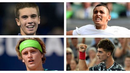 Coric, Kyrgios, Zverev, Kokkinakis