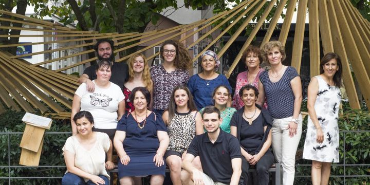 La troupe de La Chose publique au complet
 (crédits photo Margot Michaud)