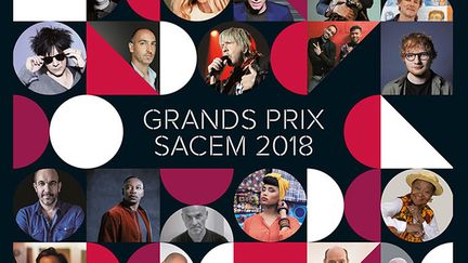 Les lauréats des Grands Prix Sacem 2018 (Sacem)