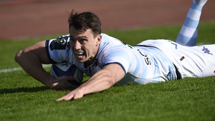 Juan Imhoff, l'ailier du Racing 92.  (MIGUEL MEDINA / AFP)