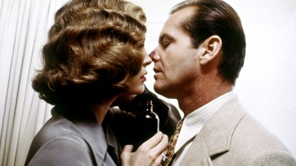 &nbsp;Jack Nicholson et Faye Dunaway dans "Chinatown", de Roman Polanski (1974) (PARAMOUNT PICTURES / PENTHOUSE / AFP)