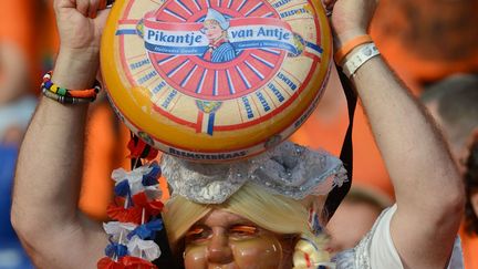 GROUPE B - PAYS-BAS - La Hollande, l'autre pays du fromage. Jusque dans les stades. (PATRICK HERTZOG / AFP)