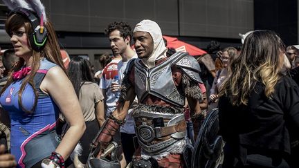 du petit écran ou de cinéma, comme les acteurs de Black Panther, étaient très attendus.
 (Marco Longari / AFP)