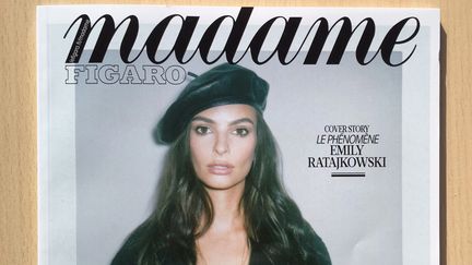 Emily Ratajkowski en couverture de "Madame Figaro" du 15 septembre.
 (Madame Figaro)