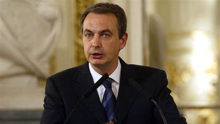 Le premier ministre espagnol, Jose Luis Rodriguez Zapatero - 25/05/10 (AFP 25/01/05)