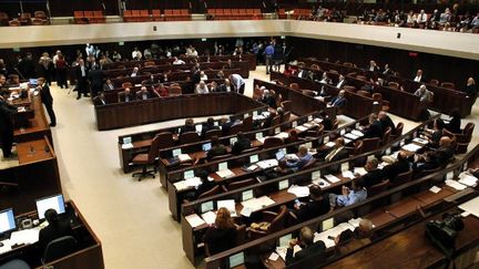 Vue d'ensemble de la Knesset, le Parlement israélien. (Thomas Coex/ AFP)