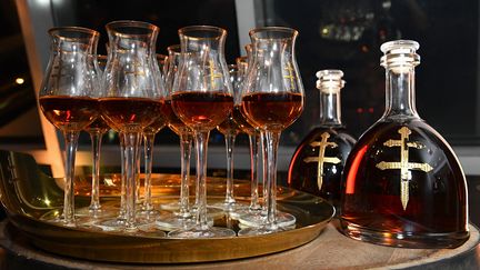 Le cognac, spécialité française, représente à lui seul 95% des brandys européens (photo d'illustration, le 3 juin 2022) (CRAIG BARRITT / GETTY IMAGES NORTH AMERICA)