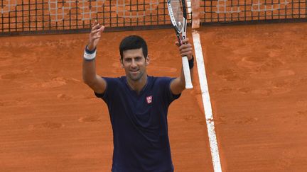 Le joueur serbe Novak Djokovic (YANN COATSALIOU / AFP)