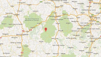 A Riom-&egrave;s-Montagne (Cantal), un m&eacute;decin a ferm&eacute; son cabinet au lendemain de la d&eacute;faite de son &eacute;pouse aux &eacute;lections d&eacute;partementales, lundi 30 mars 2015.&nbsp; ( GOOGLE MAPS / FRANCETV INFO )