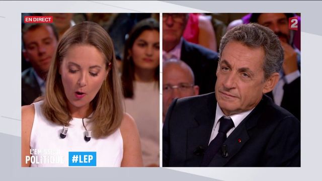 "L'Emission politique" : regardez la chronique de Charline Vanhoenacker face à Nicolas Sarkozy